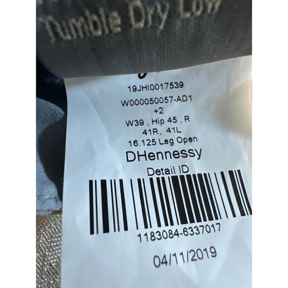 J. Hilburn Men’s Pants Moondust 4-Way Stretch Dress Slacks Size W391-41L‎ - Picture 3 of 8